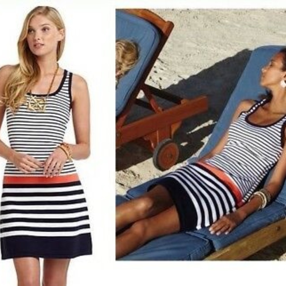 Lilly Pulitzer Stanton Striped Racerback Dress S